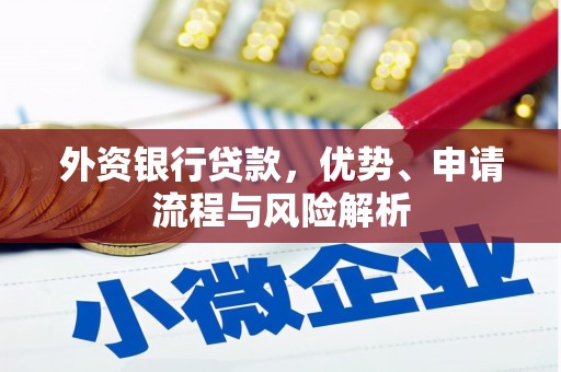 秀峰外资银行贷款，优势、申请流程与风险解析