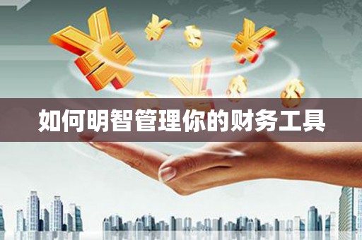 秀峰如何明智管理你的财务工具
