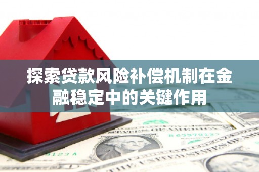 秀峰探索贷款风险补偿机制在金融稳定中的关键作用
