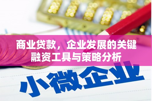 秀峰商业贷款，企业发展的关键融资工具与策略分析