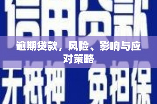 秀峰逾期贷款，风险、影响与应对策略