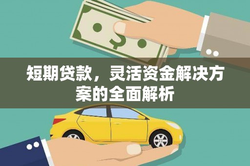 秀峰短期贷款，灵活资金解决方案的全面解析