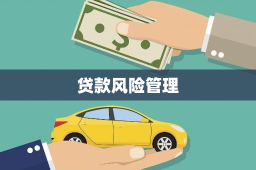 秀峰贷款风险管理