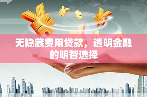 秀峰无隐藏费用贷款，透明金融的明智选择