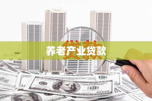 秀峰养老产业贷款
