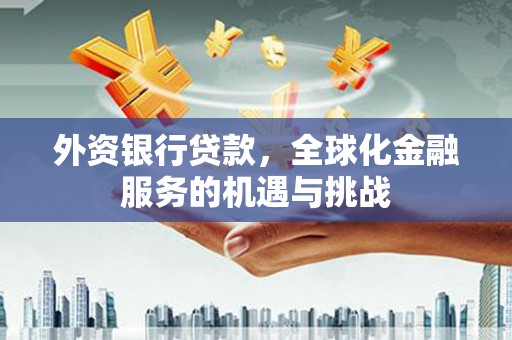 秀峰外资银行贷款，全球化金融服务的机遇与挑战